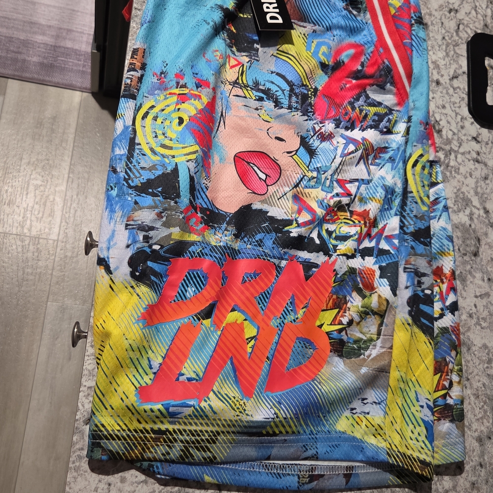 New With Tags Men's Athletic Shorts - Multicolor Long Style Sz 3x